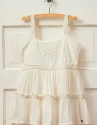 NWT Girls Matilda Jane Hello Lovely Make Believe Ivory Tank Top Size 12 NEW • $23.95