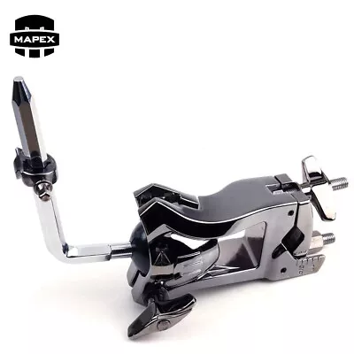 Mapex MSSTC1BC SONIClear Intergrated Tom Mount Arm W/ Ball Joint Black Chrome • $57.99