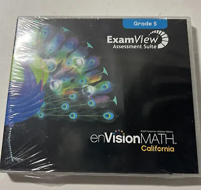 Examview Assessment Suite Grade 5 (enVision Math California) CD-ROM • $38.95