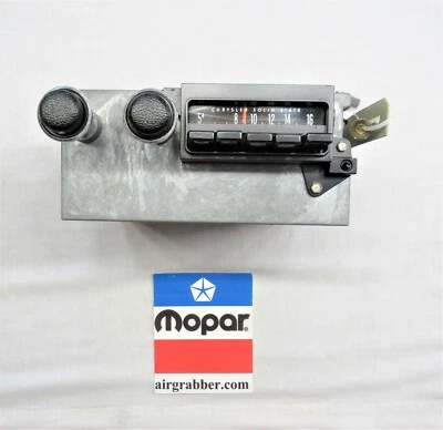 $142.99 • Buy 1971 1972 1973 1974 B Body Charger R/T Rallye Road Runner Satellite GTX AM Radio