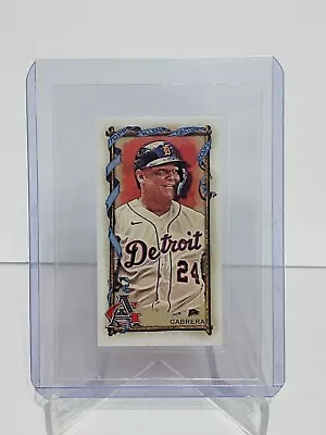 2023 Topps Allen & Ginter Miguel Cabrera 395 Rip Card SSP EXT Tigers Ripped SP • $20