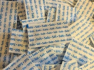 Single Serve Sachets - Salt / Pepper - FREE UK POSTAGE • £8.99