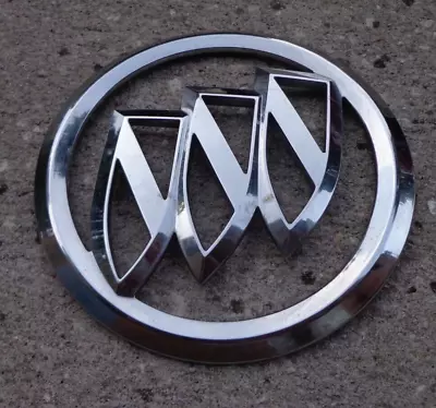 Buick 5.75  Emblem Badge Decal Logo Chrome Enclave Verano OEM Genuine Original • $23.17