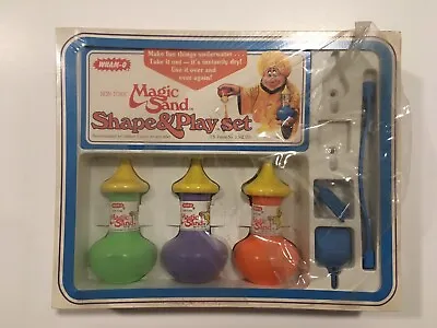 Vintage 1982 - WHAM-O Magic Sand Shape And Play Set - Partially Sealed • $79