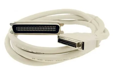 $15.99 • Buy 6FT Half Pitch DB50 Male To Centronic Male SCSI Cable (HPDB50M To CN50M)