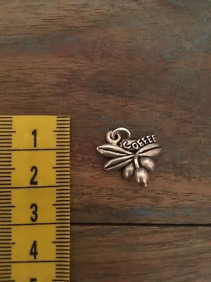 Vintage Sterling Silver Charm Coffee Beans Plant From USA 3g • £49
