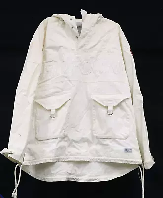 Profound Aesthetic Cream Pullover Anorak Hoodie Men's Jacket Size Medium • $45