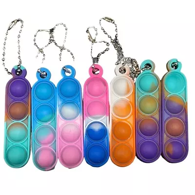 £2.50 • Buy Keyring Fidget Fiddle Popper Keychain Sensory Toy ADHD Autism Anxiety ADD Calm