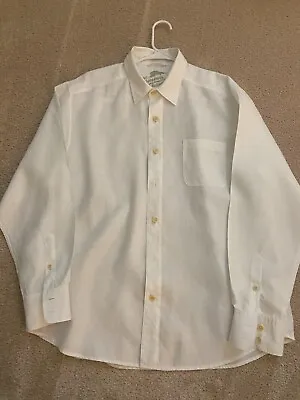 Tommy Bahama Men's L White Relax Long Sleeve 100% Linen Shirt • $60