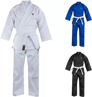 Mens Women & Kids Karate Suit Teakwondo Uniform Jitsu Lightweight Mytra Fusion • £24.99