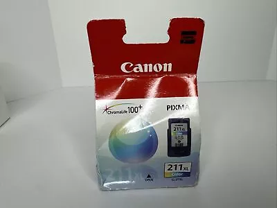 Genuine Canon 211XL Color Ink Cartridge OEM Original CL-211XL Pixma New Sealed  • $17.99