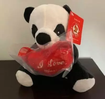 Valentine Panda Bear (I Love You)  6.5  -Soft And Cuddly • $9.99