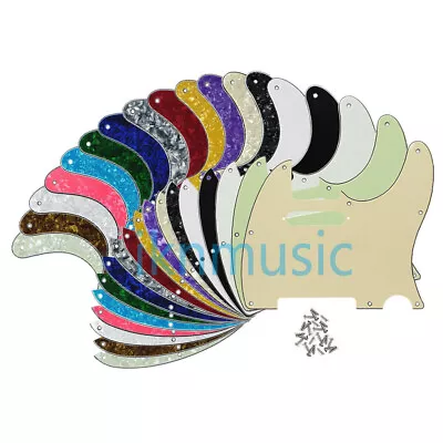 US TL Guitar Pickguard Scratch Plate Standard 8Hole Fit FD TL 19 Colors • $10.05