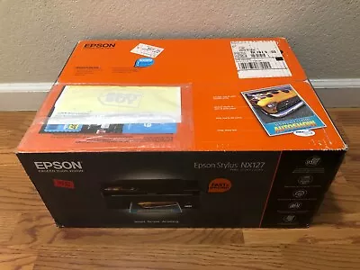 New Factory Sealed Unused Non-Refurb Epson Stylus NX127 All-In-One Inkjet  • $272