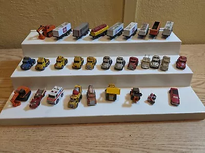 Lot Of 20+ Tractor Trailers And Construction Vehicles - N Scale • $17.50