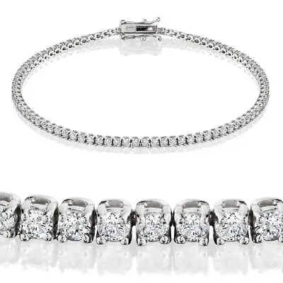 2ct Lab Grown Diamond Tennis Bracelet 14K White Gold 7  • $899.99