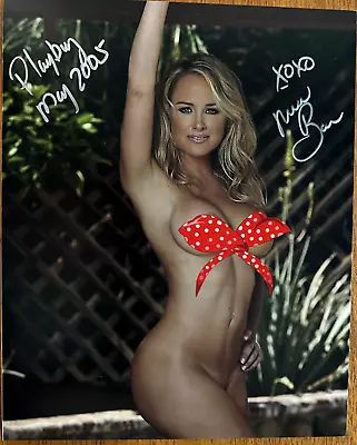 Nude Michelle Baena Playboy Model 8x10 Photo Signed Pick #1234 • $25