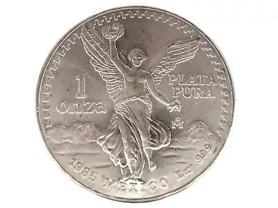 1985 Mexico Silver 1 Oz  .999 Libertad Coin - BU • $0.99