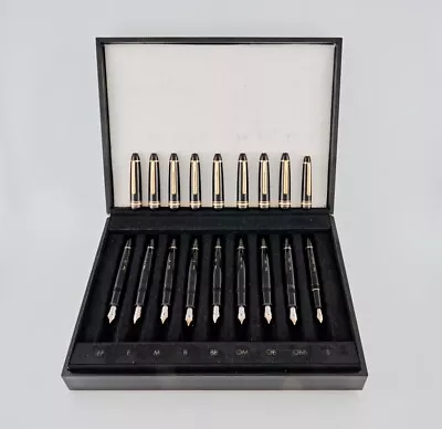 Montblanc Meisterstuck Fountain Pen Test Set - 9ct. • $6600