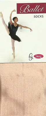 Silky Dance Ballet Socks  In Ballet Pink Various Sizes Child / Adult Freepost • £3.95