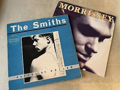 The Smiths Hatful Hollow & Morrissey Viva Hate Original Pressing Vinyl LP Record • $99.99