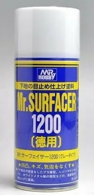 Gunze Mr Hobby Mr. Surfacer 1200 Primer Spray Can  5.75 Oz. /170ml #B515~NEW • $9.99
