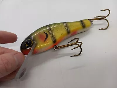 5  Musky Train MF Shad Perch Crankbait Jerkbait Musky Lure • $19.99