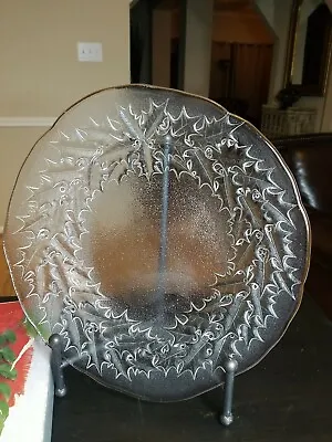 Mikasa 14  Glass  Holly Plater  • $22
