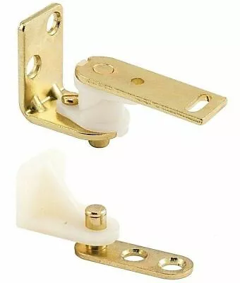 1 Set Saloon Door Hinges For Salon Shop Swing Louvre Doors • £11.62