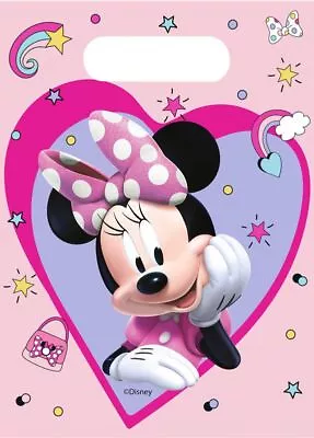 DISNEY MINNIE MOUSE - PARTY LOOT BAGS - GENUINE LICENSED - Girls Favours Toys • £13.99