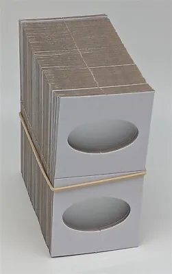 400 Cardboard 2x2 Pressed Elongated Souvenir Flattened Penny Paper Coin Flips • $27.49