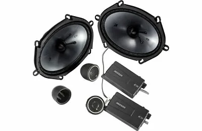 KICKER 550W 6  X 8  CSS 2-Way Component Car Stereo Speaker System | 46CSS684 • $152.96