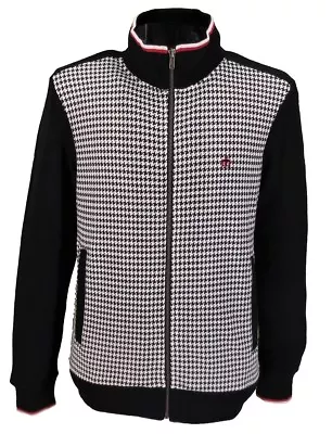 Merc Retro Dogtooth Track Cycling Top • £54.99