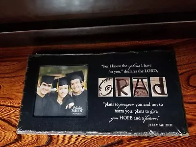 NEW! Black P. Graham Dunn Graduation Picture Frame Hanging Or Stand-up • $15