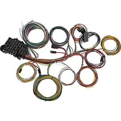 Speedway 22 Circuit Universal Street Rod Wiring Harness W/ Detailed Instructions • $177.99