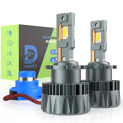 D4S D4R LED Headlight Kit Bulbs 240W 20000LM 6000K White HID Conversion Lamp • $39.99