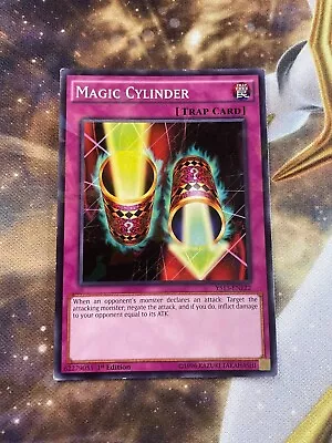 Magic Cylinder - YS15-ENL23 - Shatterfoil Rare - 1st Edition Yugioh LP • $1