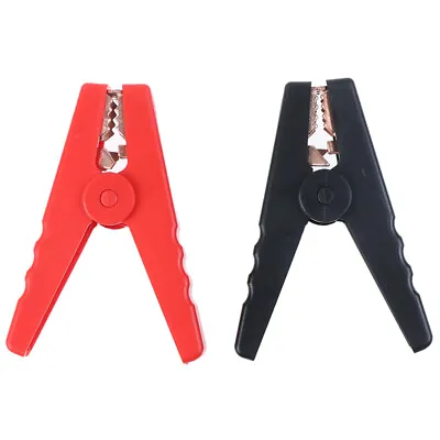 2pcs Large 100A Crocodile Alligator Clips Car Battery Chargers Insulated Clam.EN • $15.19