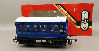 Hornby R212 4 Wheel Coach Blue 12 Boxed OO (3) • £9.75