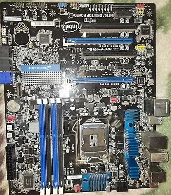 Intel DP67BG P67 Chipset DDR3 LGA 1155 ATX Desktop Motherboard  • $17