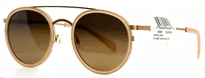 MAUI JIM Even Keel MJ534-22 Gold Sandstone Unisex Aviator Polarized Sunglasses • $199.99