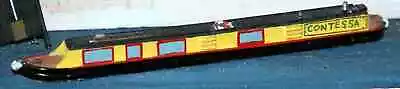 70ft Holiday Canal Narrow Boat A19 UNPAINTED N Gauge Scale Langley Models Kit • £15.57