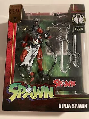 Ninja Spawn Todd McFarlane Signed Autographed Gold Label Variant Figure LE 1000 • $79.97