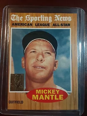 1996 Topps Baseball MICKEY MANTLE #471 The Sporting News  • $3.99