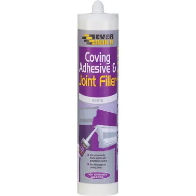 Everbuild Coving Adhesive White Joint Filler 290ml Polystyrene Plaster • £6.50