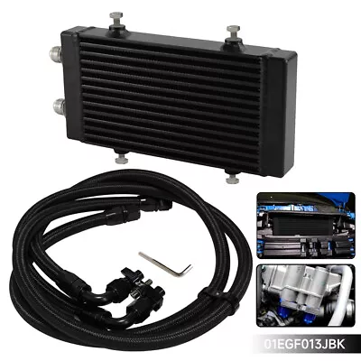 Small Dual Pass Bar&Plate Oil Cooler Kit For BMW E36 E46 M3 E90 E92 E93 335i • $138.88