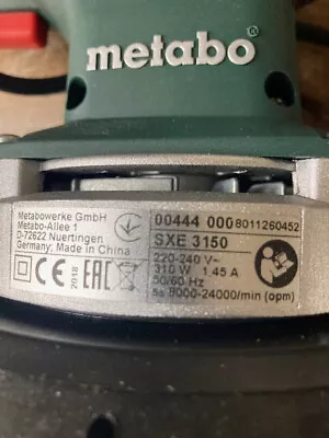 £139 • Buy Metabo Sander