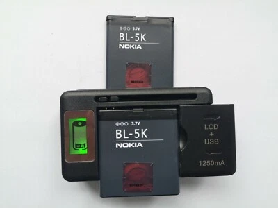 $17 • Buy Nokia BL-5K Battery +LCD Universe Charger For N85 N86 C7 C7-00 X7 701