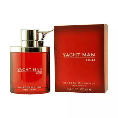 Yacht Man Red 3.4 Oz / 100 Ml EDT For Men • $12.99