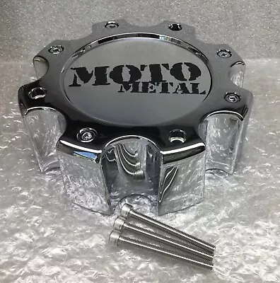 Moto Metal Chrome Bolt On 8 Lug Center Cap MO957/MO959/MO961 845L172 • $24